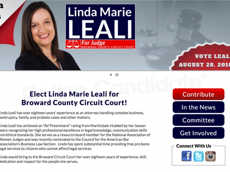 Linda Marie Leali for Broward County Circuit Court!