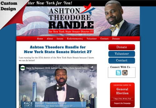 Ashton Theodore Randle for New York State Senate District 27