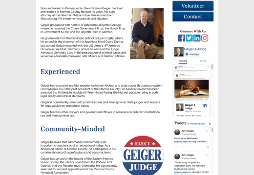 Geiger For Judge