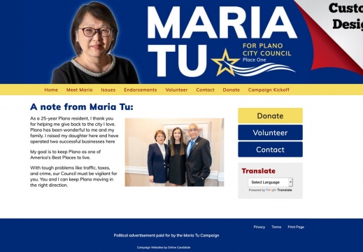 Maria Tu for City Council