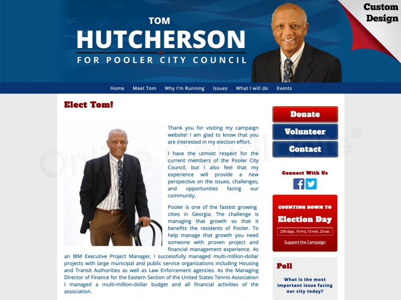 Tom Hutcherson for City Council