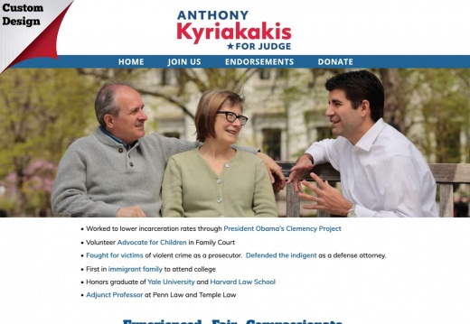 Anthony Kyriakakis for Judge