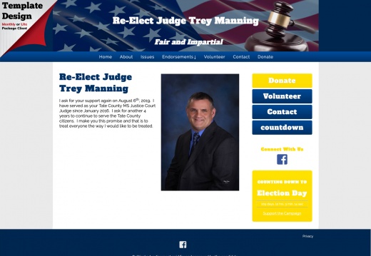 Re-Elect Judge Trey Manning