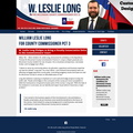 William Leslie Long for County Commissioner Pct 3