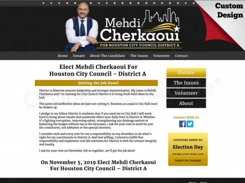 Mehdi Cherkaoui For Houston City Council - District A