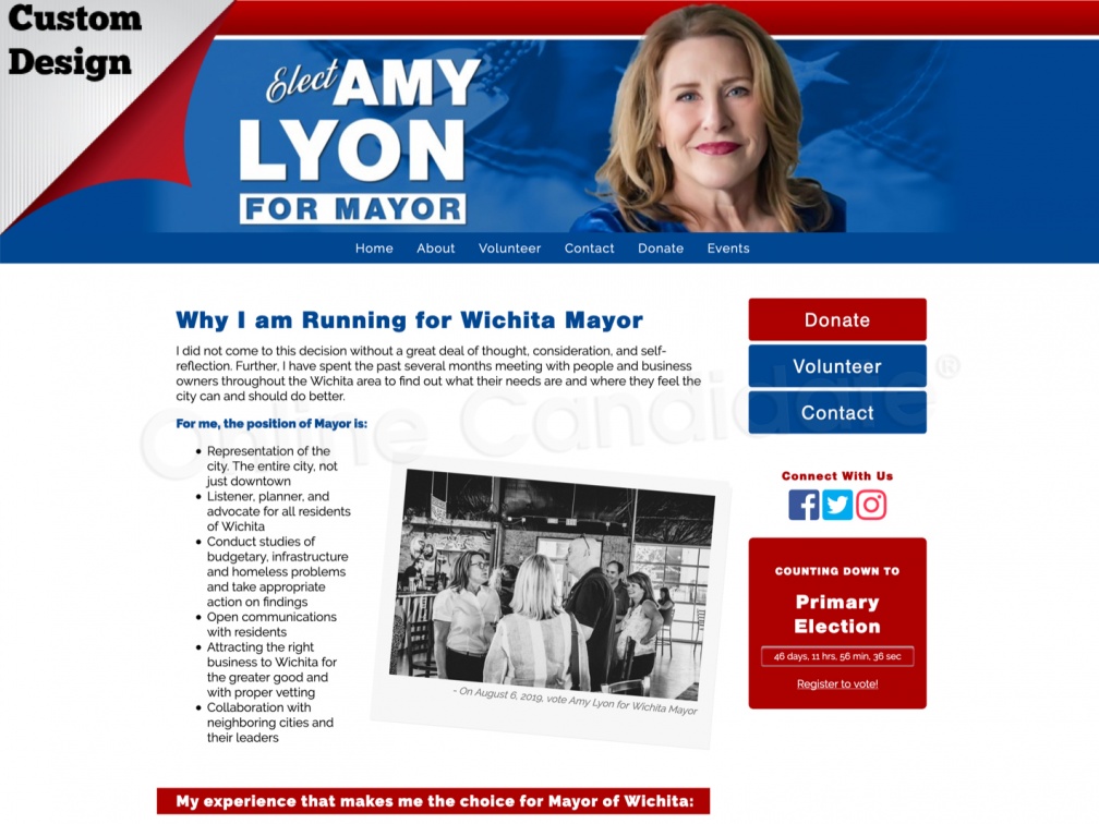 Amy Lyon for Wichita Mayor