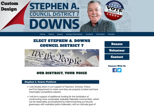  Stephen A. Downs, Davidson County Council – District 7