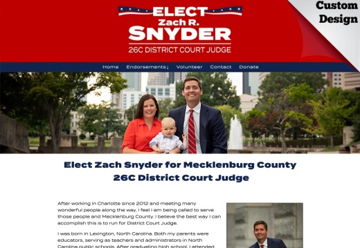 Zach Snyder for Mecklenburg County  26C District Court Judge