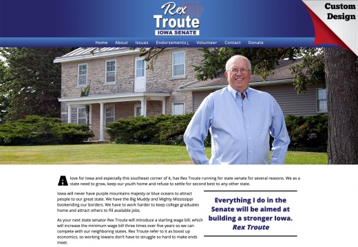 Rex Troute for Iowa State Senate