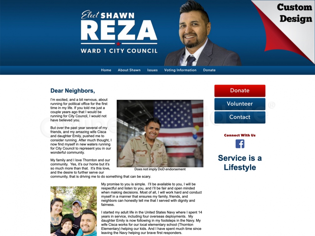 Shawn Reza for City Council
