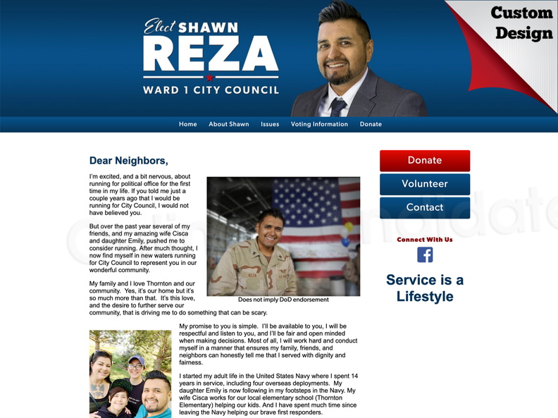 Shawn Reza for City Council