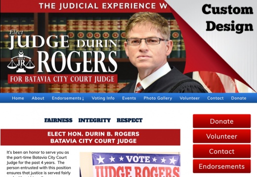 Durin B. Rogers for Batavia City Court Judge