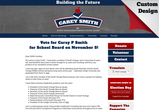 Carey P Smith for School Board