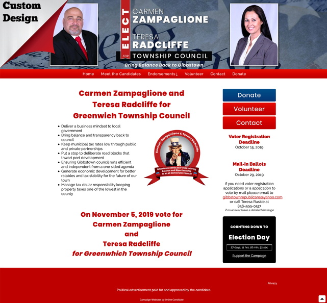 Carmen Zampaglione and Teresa Radcliffe for Greenwhich Township Council.jpg