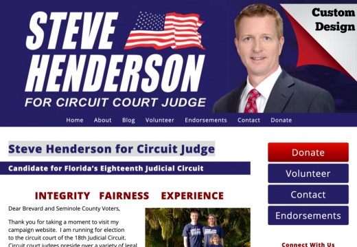 Steve Henderson for Circuit Judge