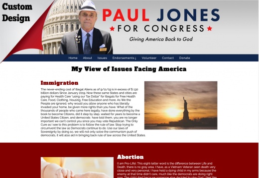 Paul Jones for Congress - California District 38