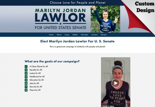 Marilyn Jordan Lawlor For U. S. Senate