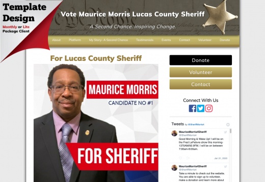 Maurice Morris Lucas County Sheriff