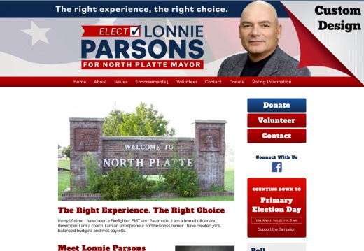 Lonnie Parsons for Mayor of North Platte