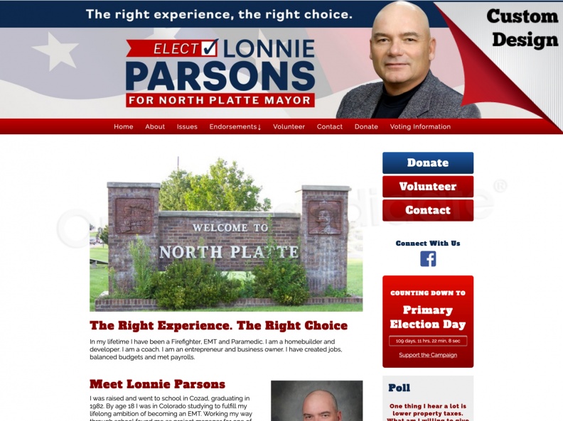 Lonnie Parsons for Mayor of North Platte