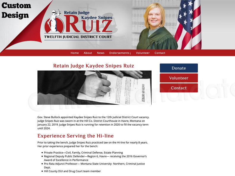 Retain Judge Kaydee Snipes Ruiz