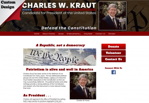 Charles Kraut for President