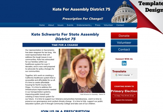 Kate Schwartz For State Assembly District 75