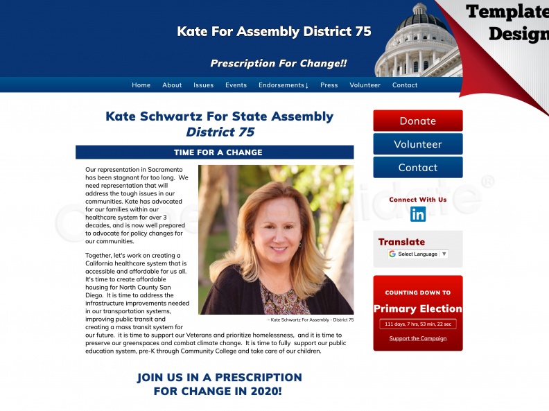 Kate Schwartz For State Assembly District 75