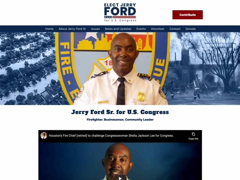 Jerry Ford Sr. for U.S. Congress