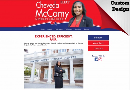 Cheveda McCamy for Judge