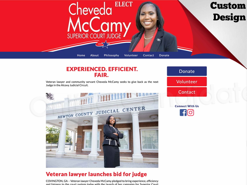 Cheveda McCamy for Judge