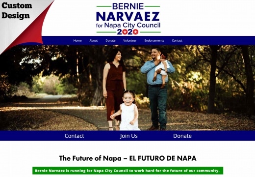 Bernie Narvaez for Napa City Council