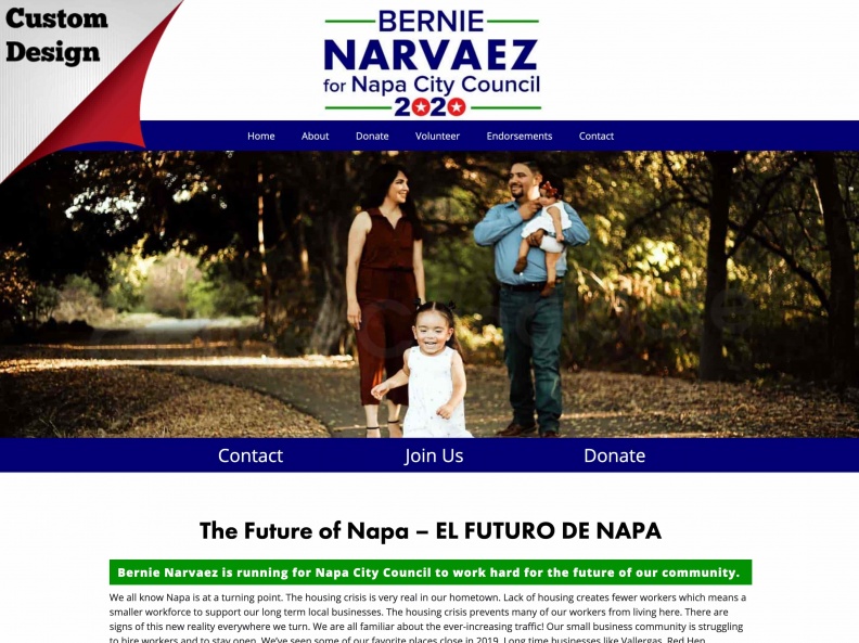 Bernie Narvaez for Napa City Council