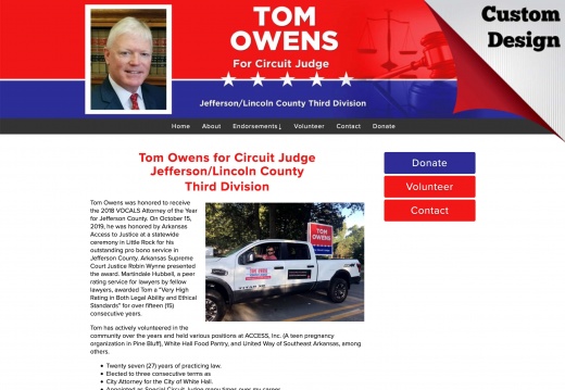 Tom Owens for Circuit Judge