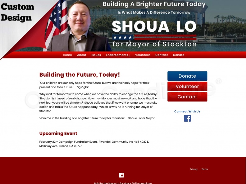  Shoua Lo for Mayor of Stockton