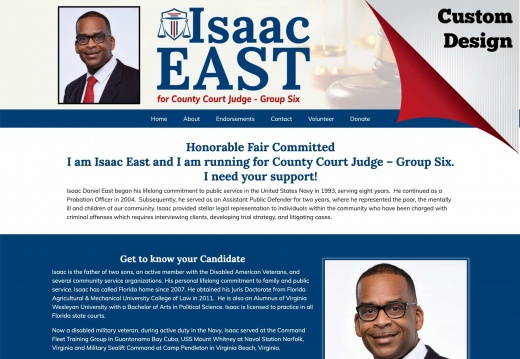 Isaac East for County Judge, Group Six