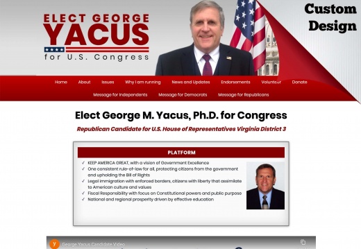 George M. Yacus for Congress
