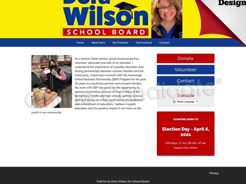 Dora Wilson for School Board
