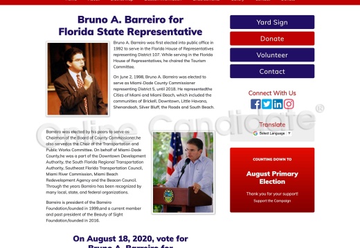 Bruno A. Barreiro for Florida State Representative