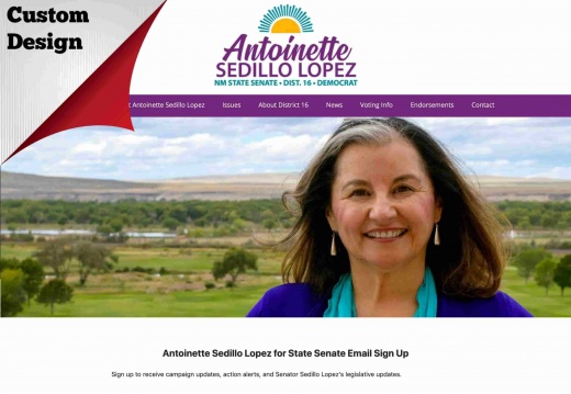 Antoinette Sedillo Lopez for NM State Senate, District 16