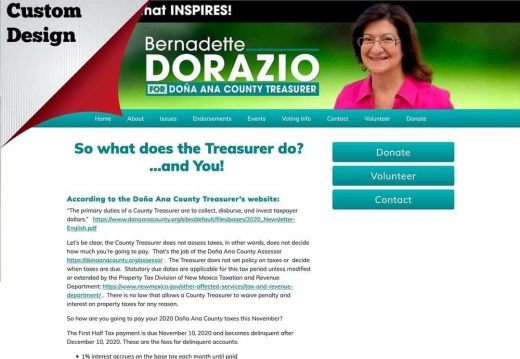 Bernadette Dorazio for Doña Ana County Treasurer