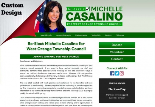 Re-Elect Michelle Casalino for West Orange Township Council 