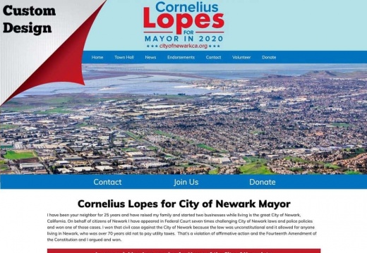 Cornelius Lopes for City of Newark Mayor