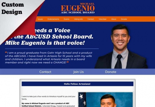 Michael Eugenio for  School Board Trustee