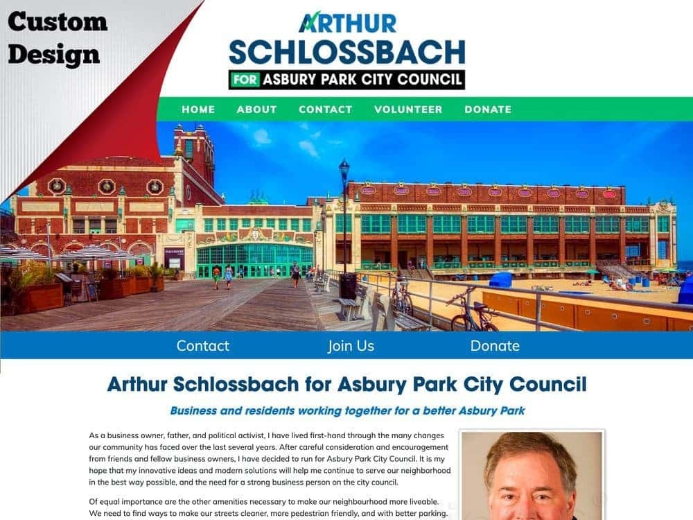 Arthur Schlossbach for Asbury Park City Council