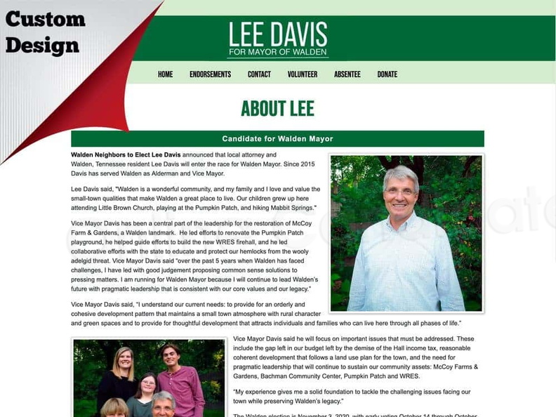 Lee Davis for Mayor