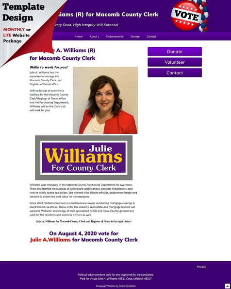 Julie Williams for Macomb County Clerk.jpg