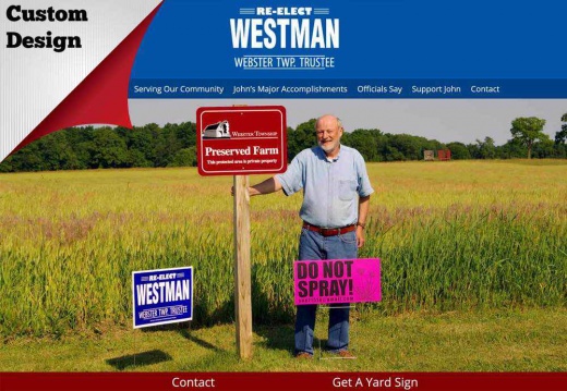 John Westman for Webster Township Trustee