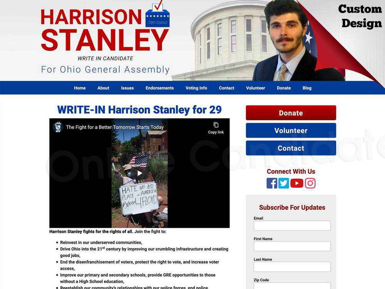 Harrison Stanley for Ohio General Assembly