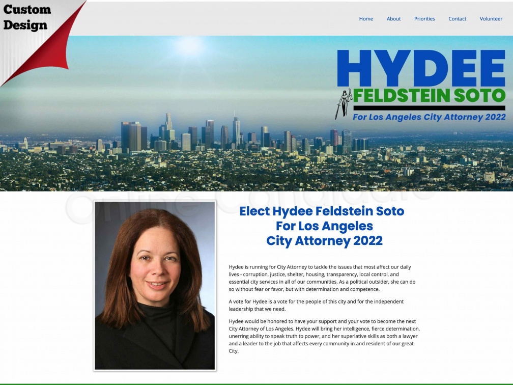 Hydee Feldstein Soto For Los Angeles City Attorney